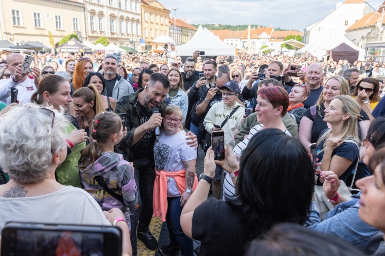 Slavnosti chřestu a vína 2024, foto Majda Slámová